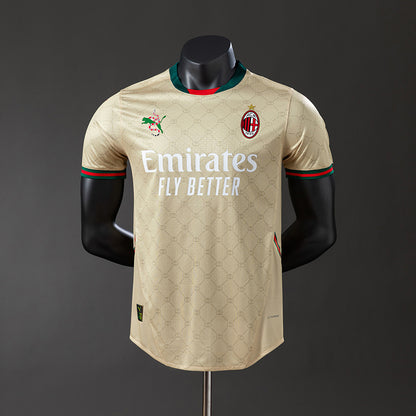 AC Milan 25-26 Co-branded Player Version Jersey detail