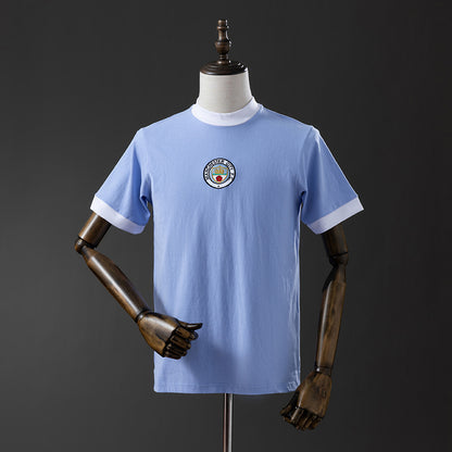 Retro Manchester City 1972 home detail
