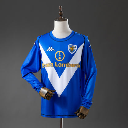 Brescia Calcio 2003 Home Long Sleeve Retro Jersey detail