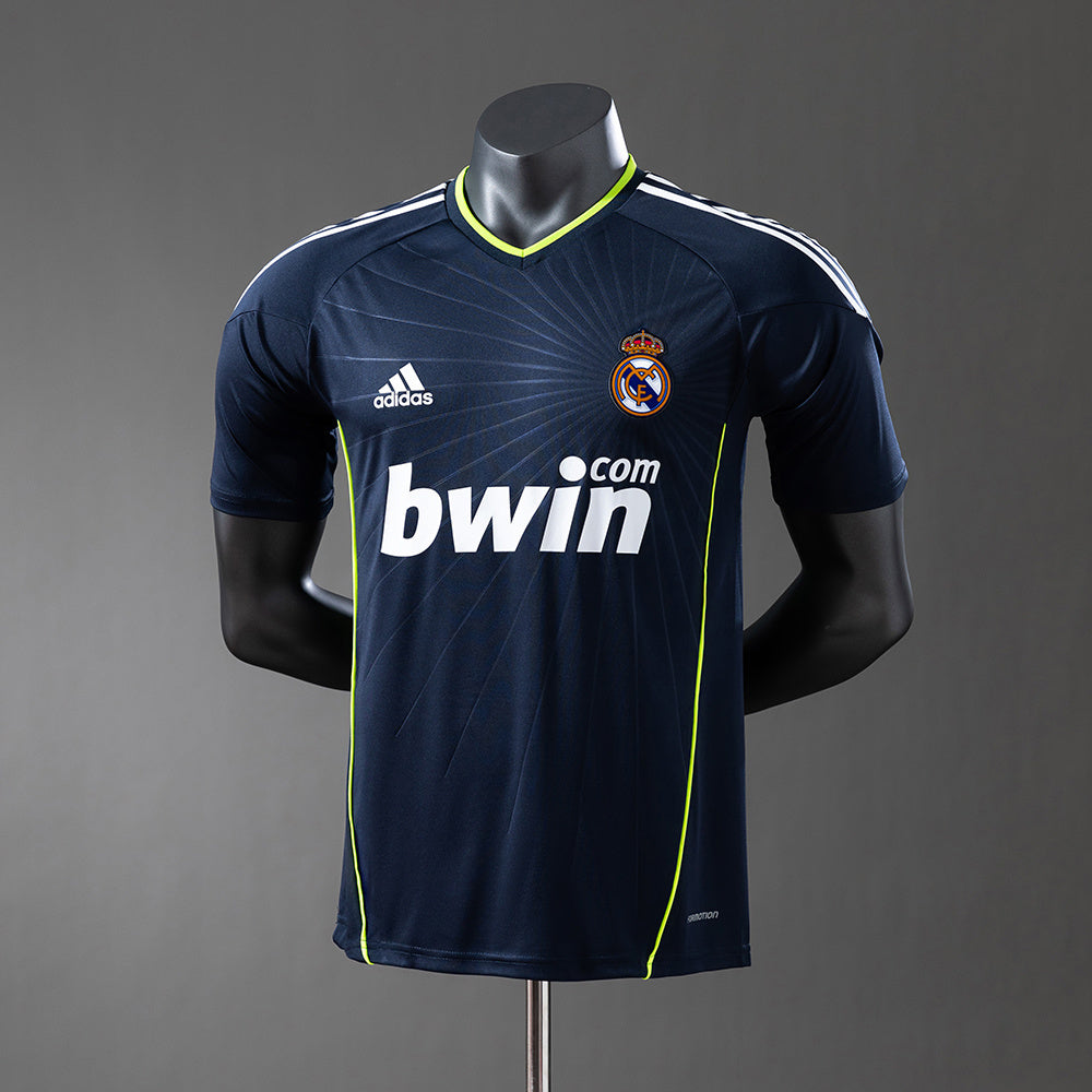 Real Madrid 2010-11 Away Retro Player Version Jersey detail