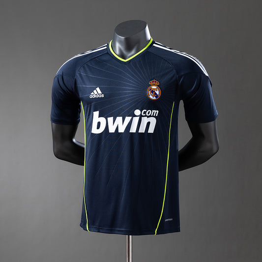 Real Madrid 2010-11 Away Retro Player Version Jersey detail
