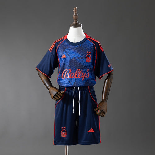 Nottingham Forest 25-26 Third Away Kids Kit Jersey detail