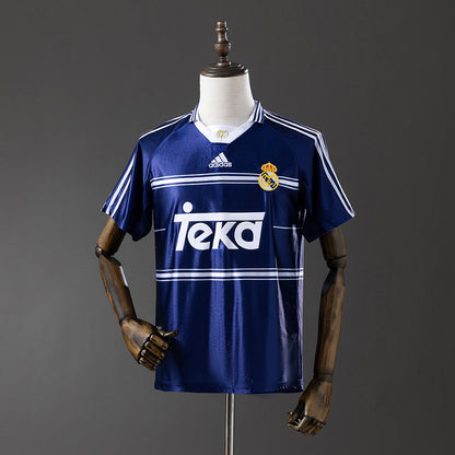 Real Madrid 98-99 Away Retro Jersey detail