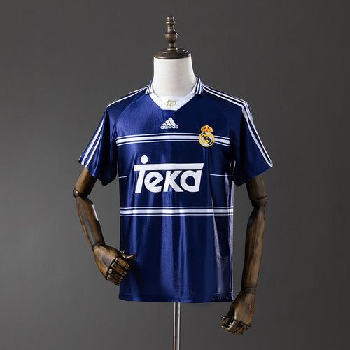 Real Madrid 98-99 Away Retro Jersey detail