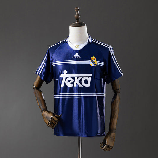Real Madrid 98-99 Away Retro Jersey detail