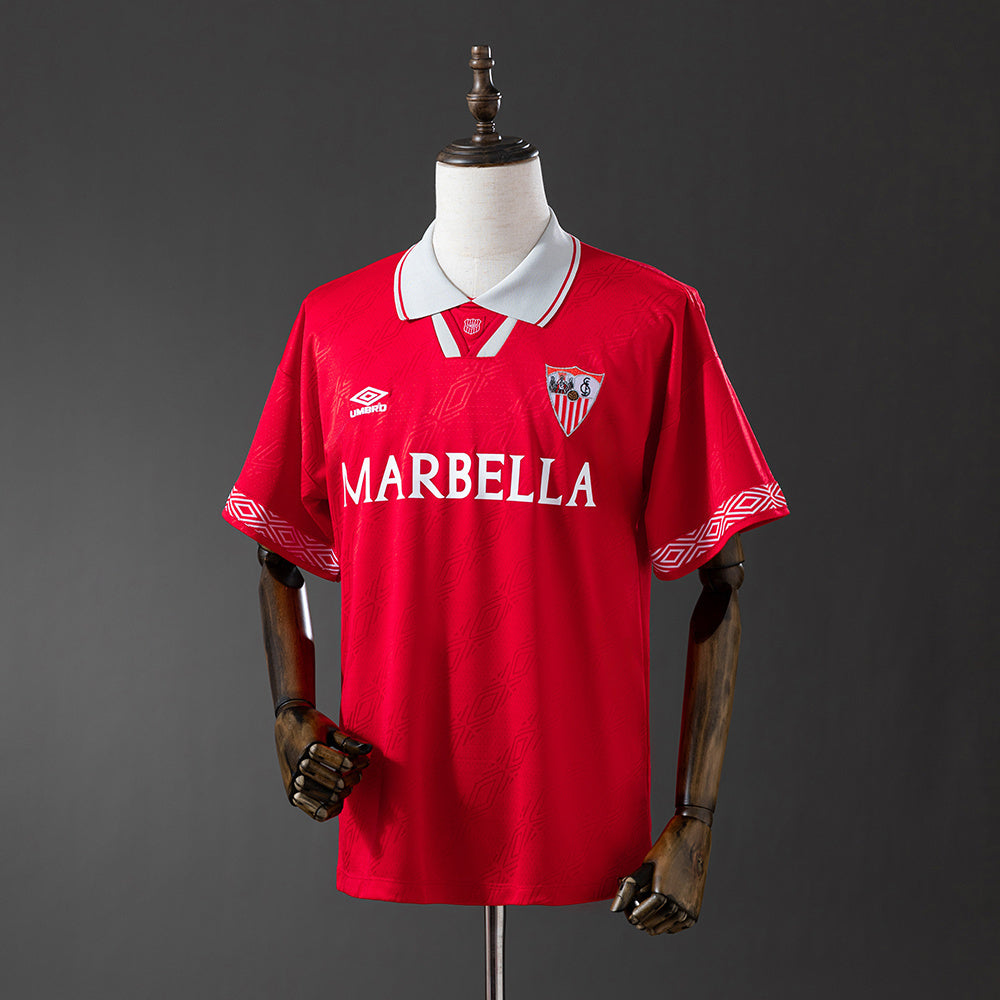 Retro Sevilla 94-96 Away detail