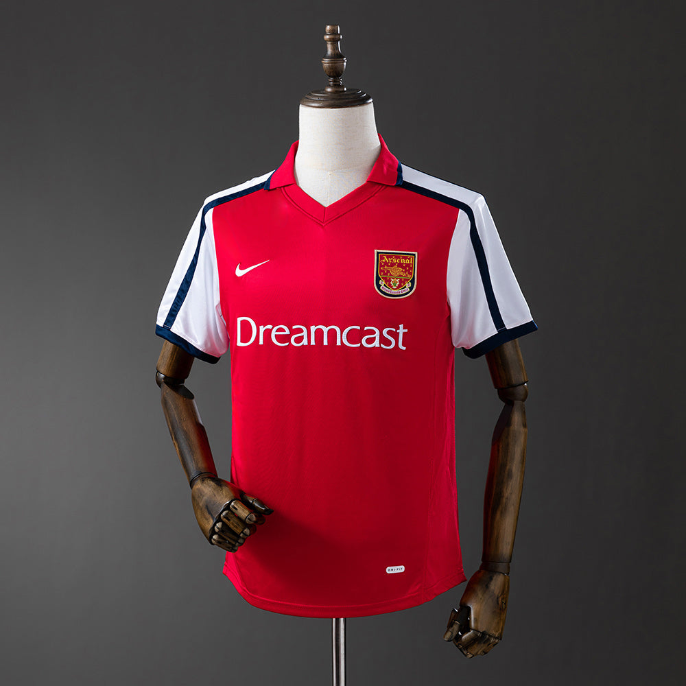 Retro Arsenal 01-02 Home detail