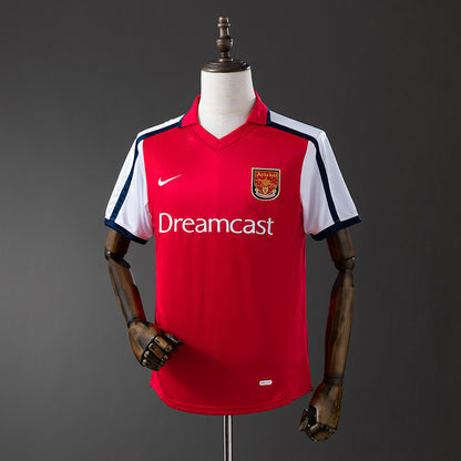Retro Arsenal 01-02 Home detail