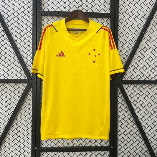 24-25 Cruzeiro Limited Edition Goalkeeper Yellow Jersey