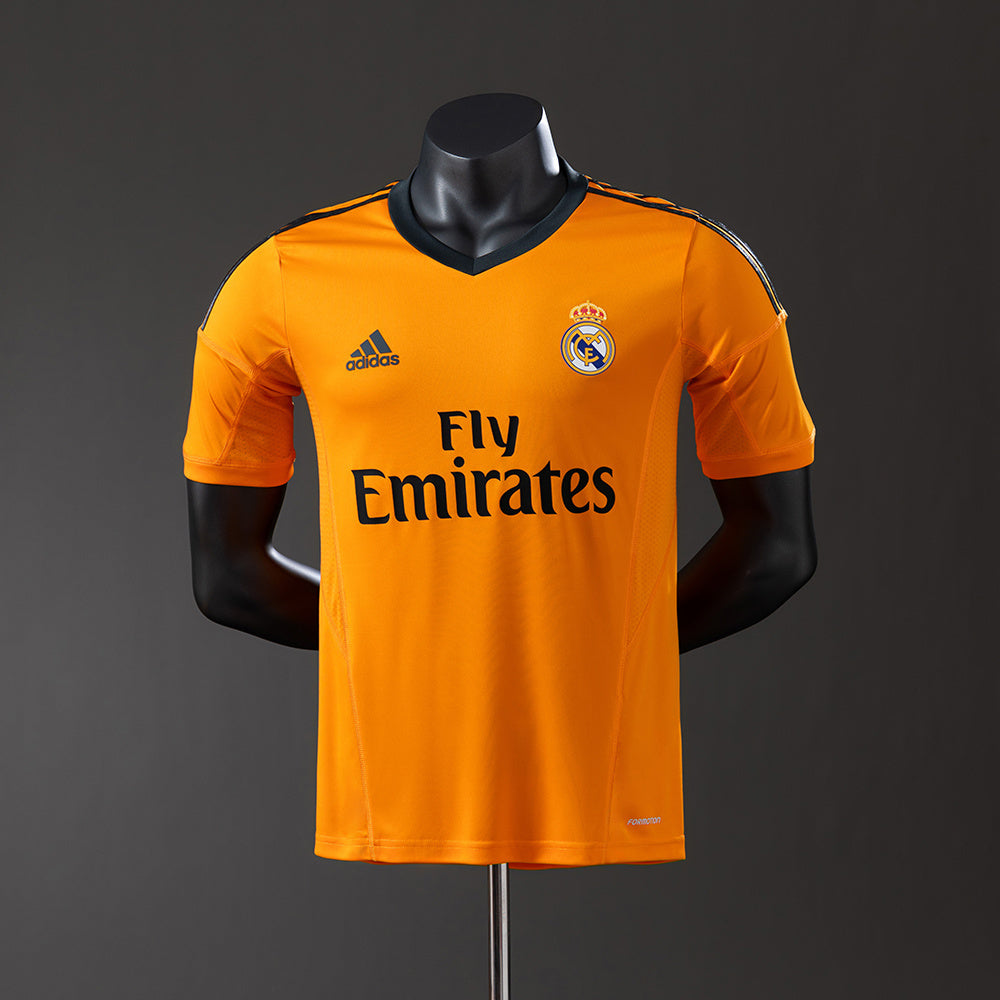 Real Madrid 13-14 Third Away Player Version Retro Jersey detail