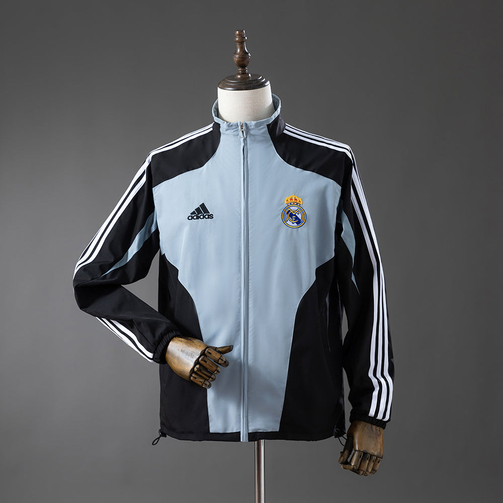 Real Madrid 04-05 Windbreaker - BlackGrey