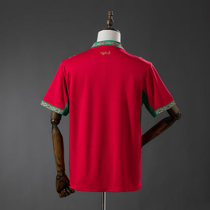 Morocco 2026 Home Jersey detail