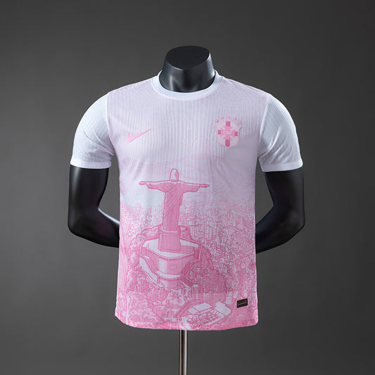 Brazil 2025 Special Edition - Pink Player Version Jersey
