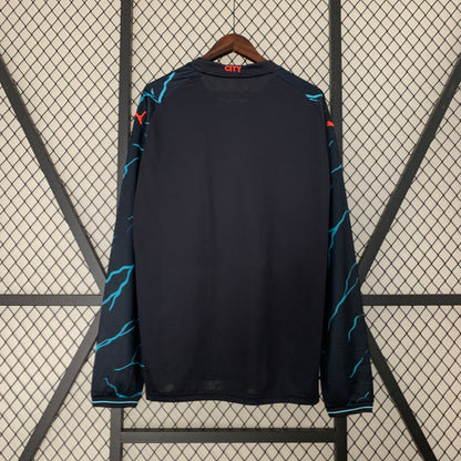 23-24 Long sleeve Manchester City third away