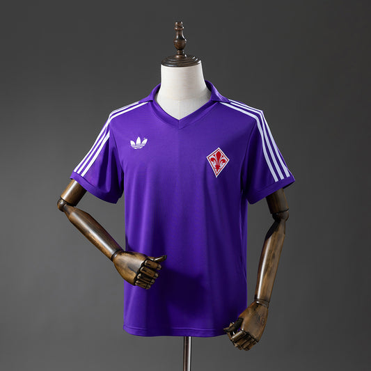 Fiorentina 7980 Home Retro Jersey detail