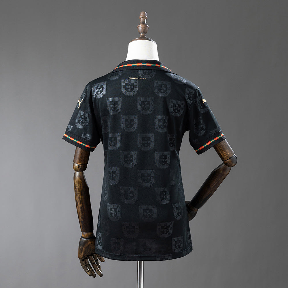 Portugal 2026 Special Edition - Black Panther Women's Jersey detail