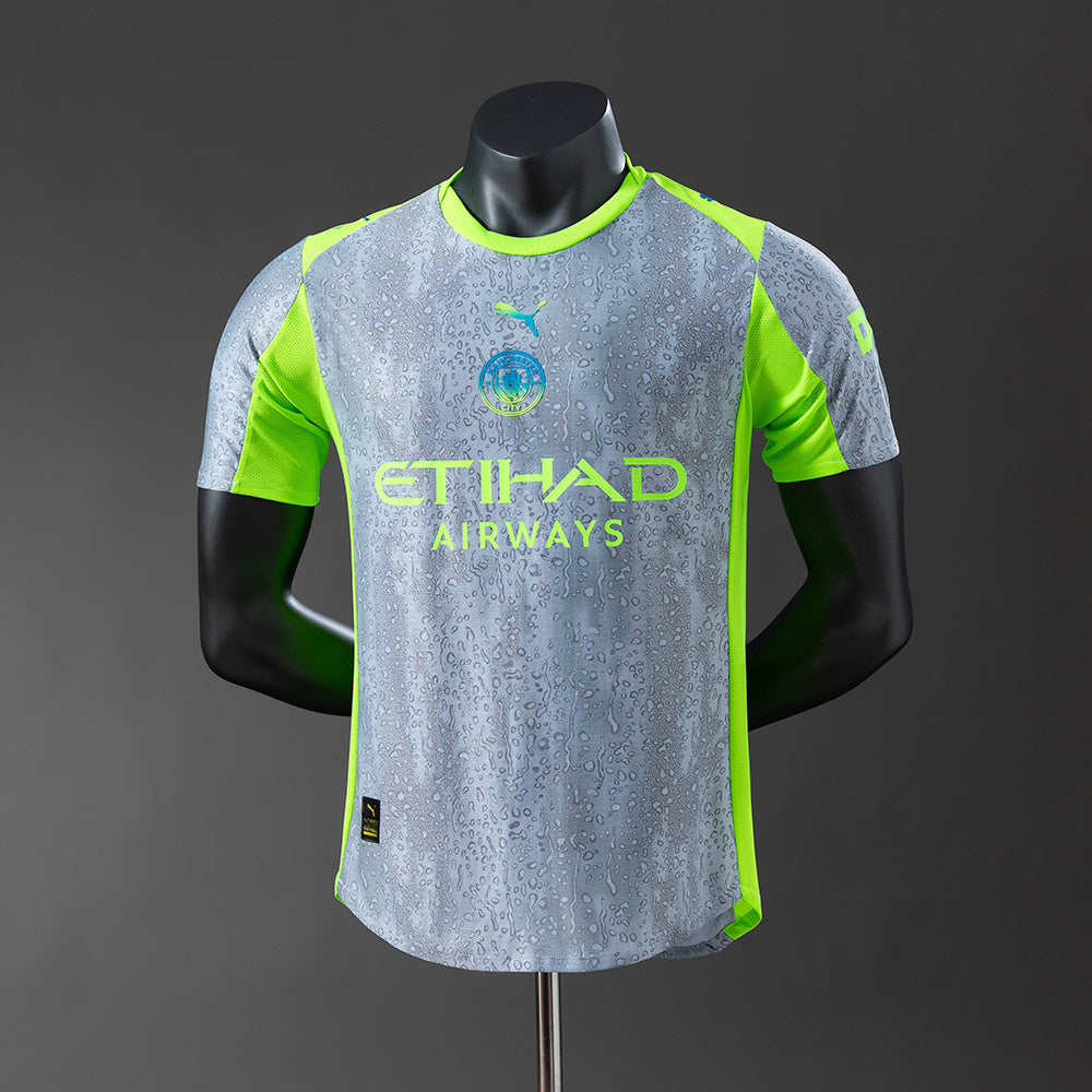 Manchester City 25-26 Player Version Third Away Jersey detail