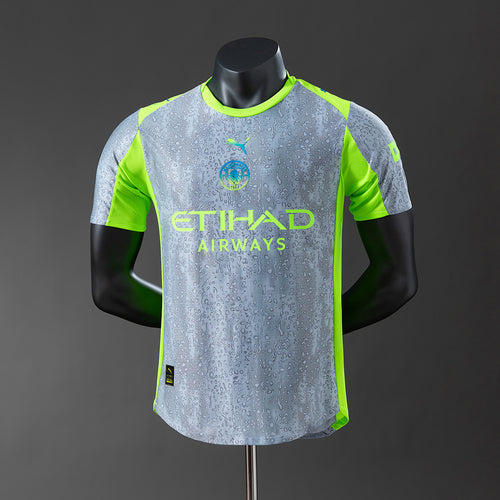 Manchester City 25-26 Player Version Third Away Jersey detail