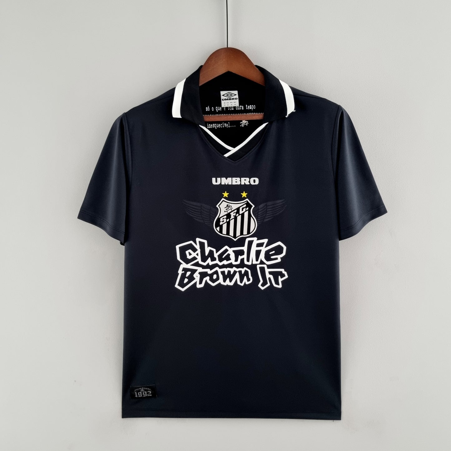 22-23 Santos UMBRO DAYS OF GLORY Black detail