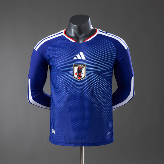 Japan 2026 Home Long-Sleeve Player Version Jerseys detail