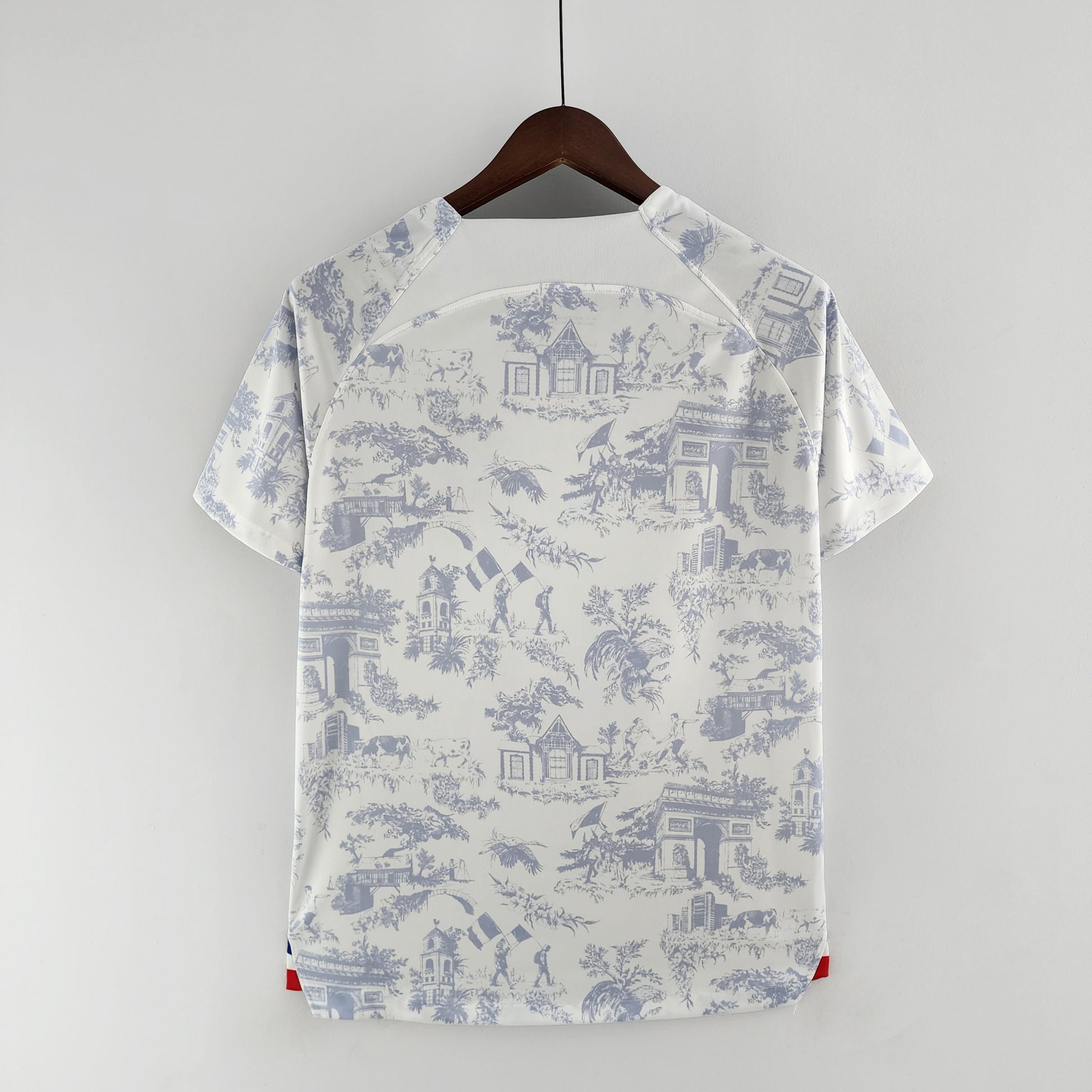 2022 France away World Cup jersey detail
