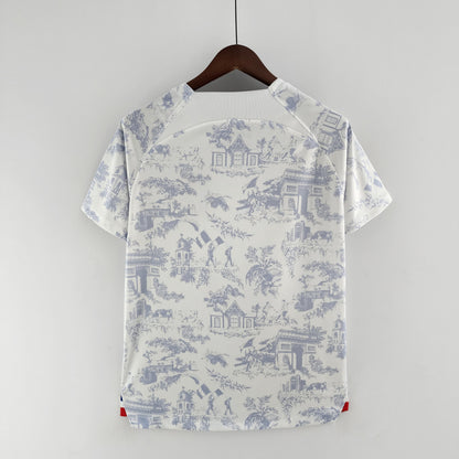 2022 France away World Cup jersey detail