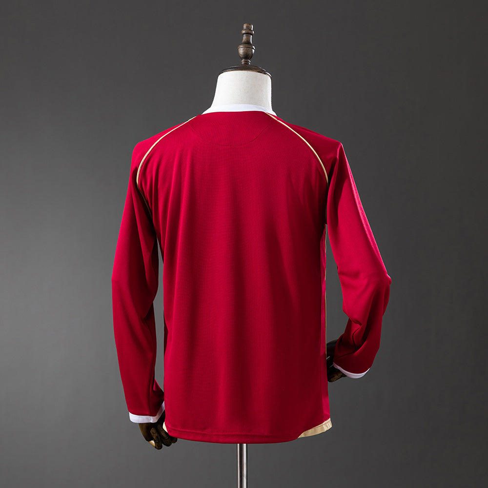 Retro 06-07 M-U Long sleeve home