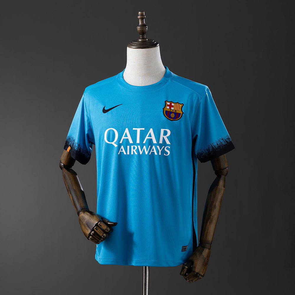 Retro Barcelona 15-16 Third Away detail