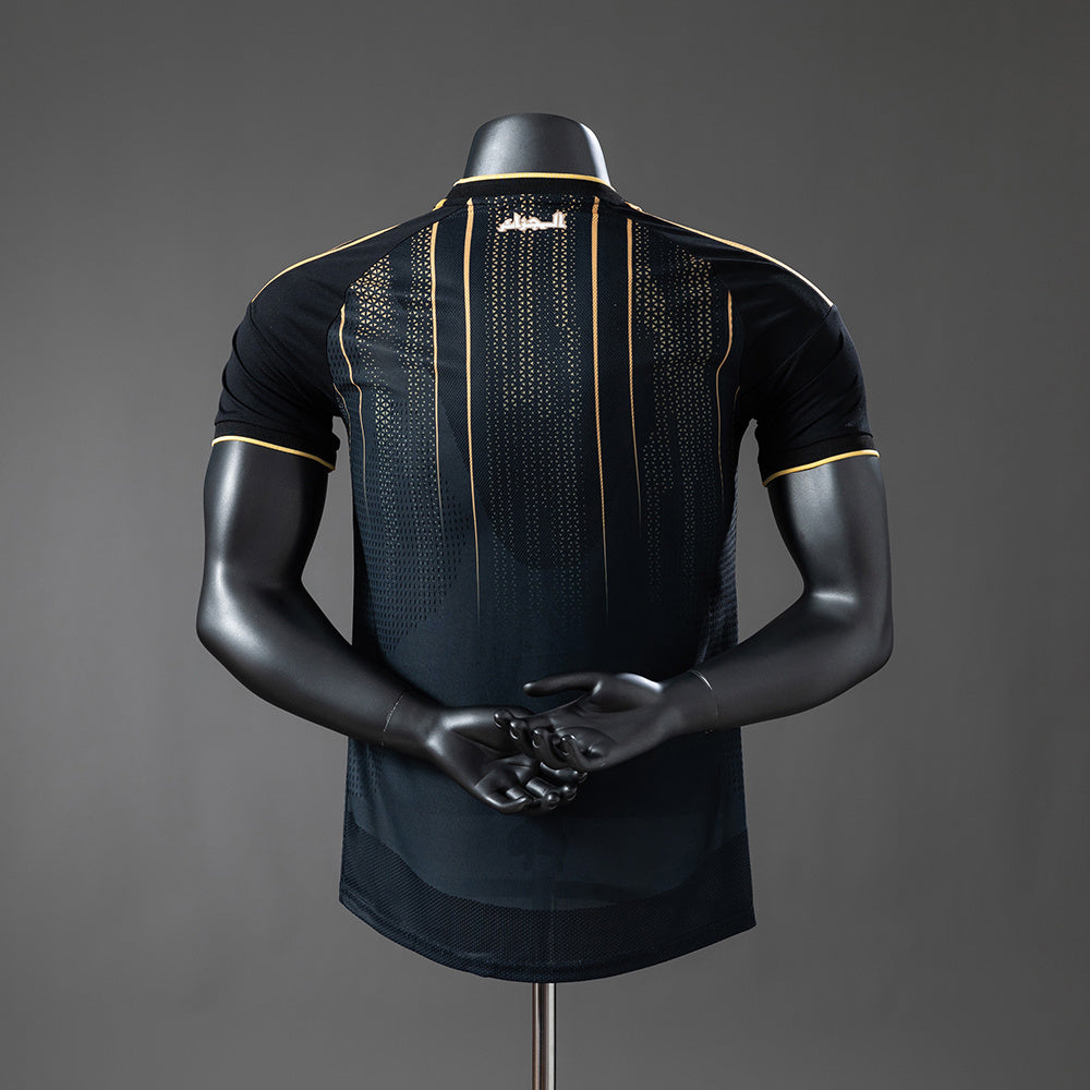 Algeria 2026 Player Version - Black Jersey detail