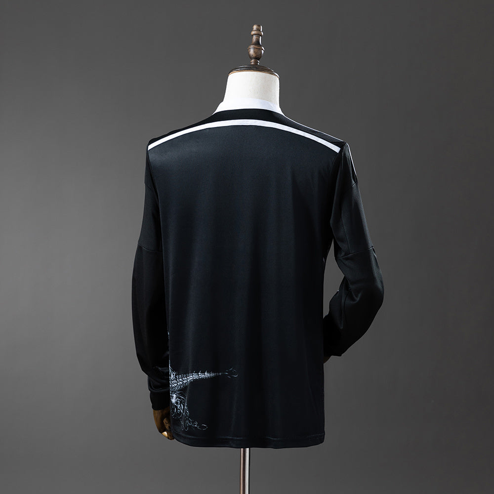 Real Madrid 2014-15 Second Away Long Sleeve Retro Jersey
