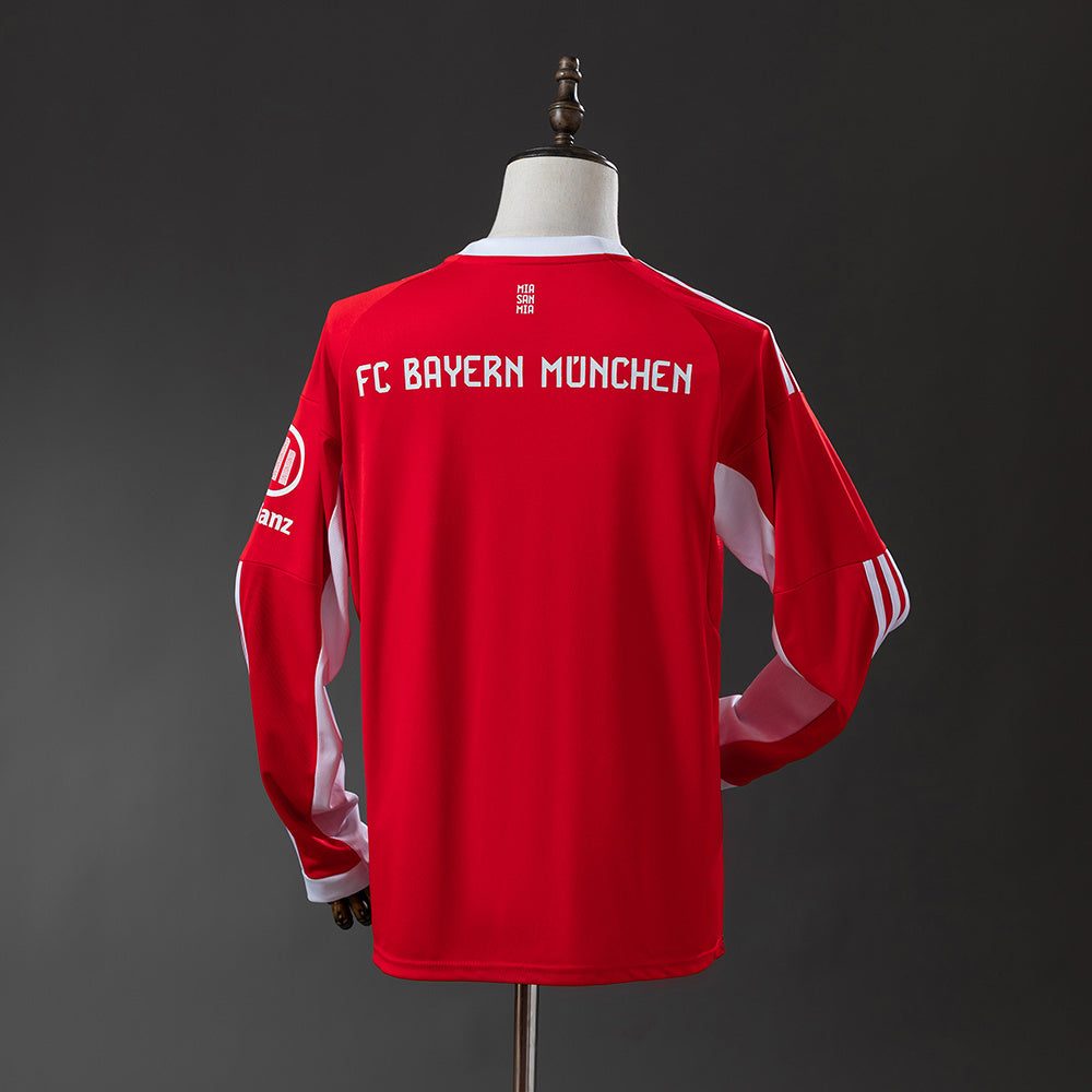 Bayern Munich 25-26 Home Long Sleeve Jersey