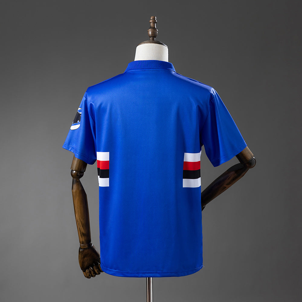 Sampdoria 93-94 Home Retro Jersey
