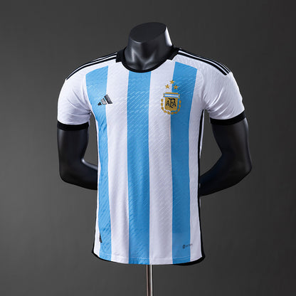 Argentina 2022 Home Player Version Jersey detail