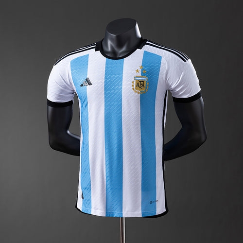 Argentina 2022 Home Player Version Jersey detail
