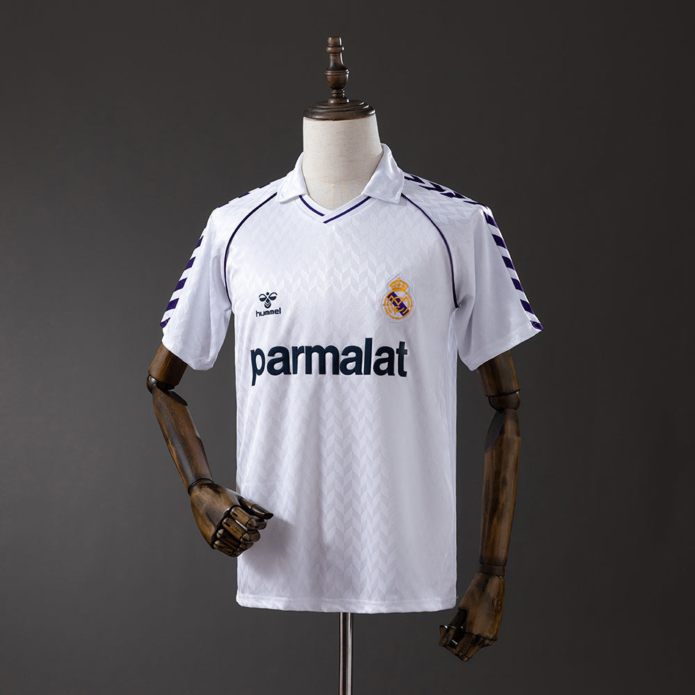 Retro Real Madrid 86-87 Home detail