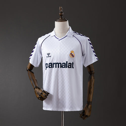 Retro Real Madrid 86-87 Home detail