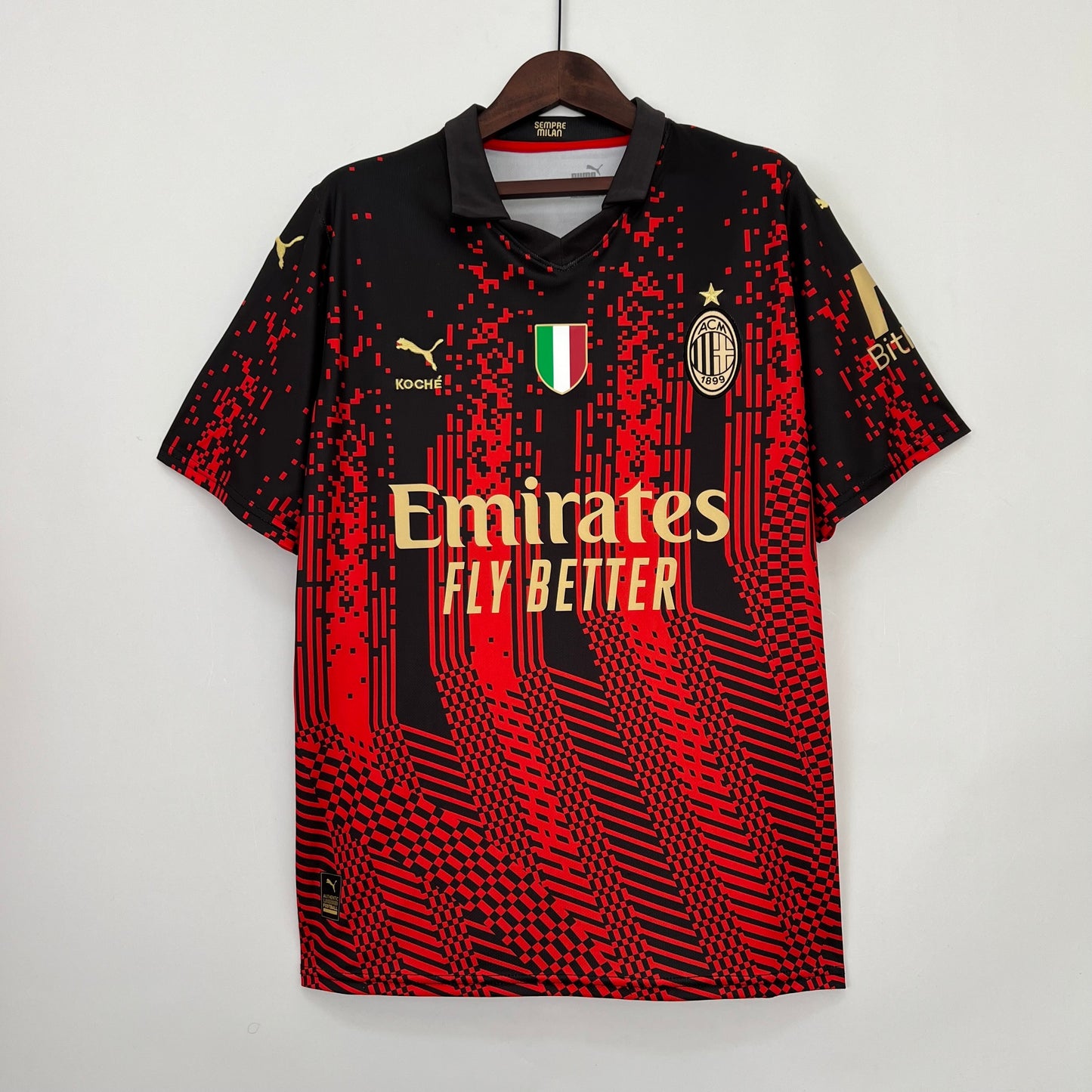 23-24 AC Milan fourth away detail