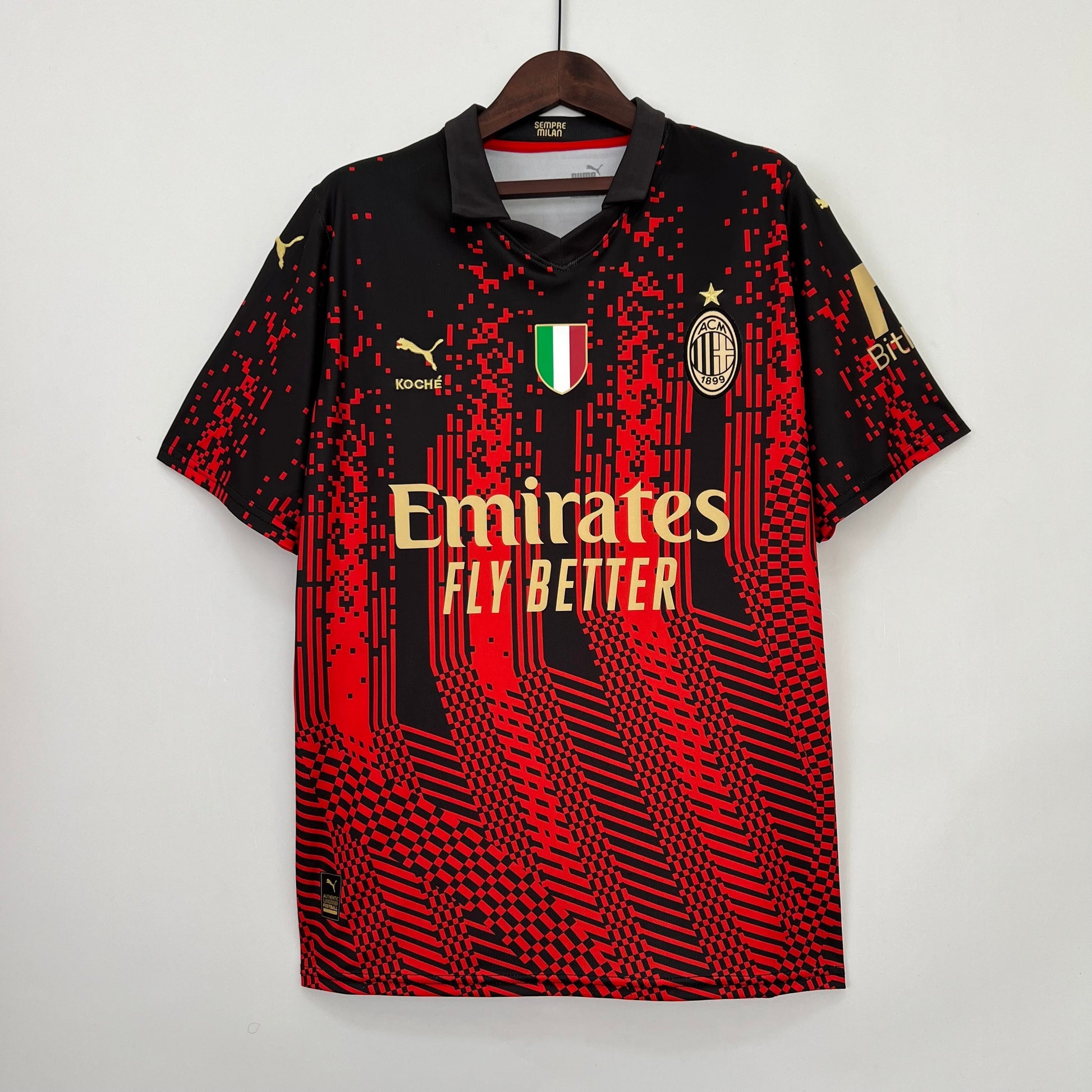 23-24 AC Milan fourth away detail