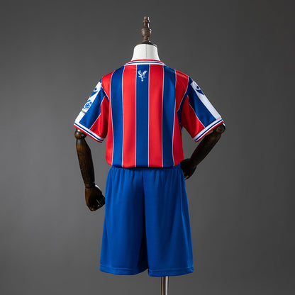 Crystal Palace 25-26 Home Kids Kit Jersey detail