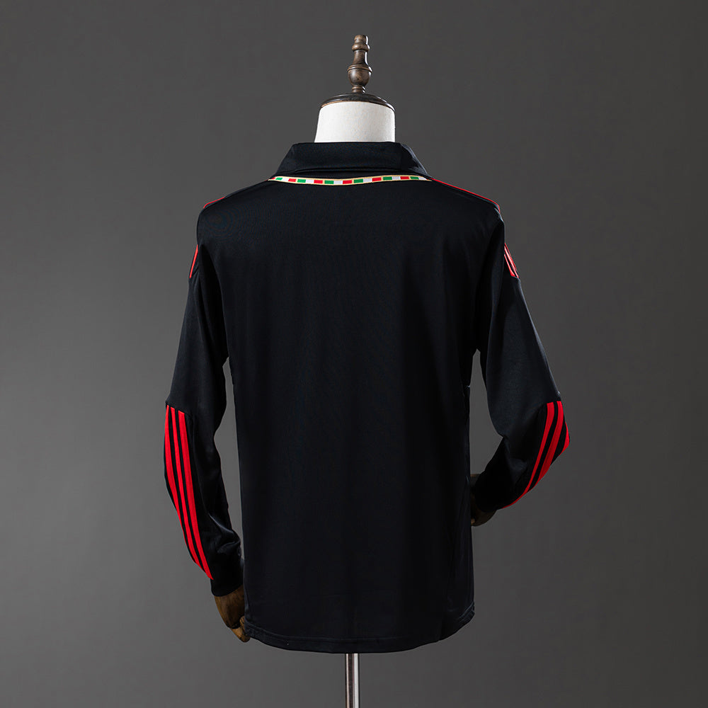 AC Milan 11-12 Away Long Sleeve Retro Jersey