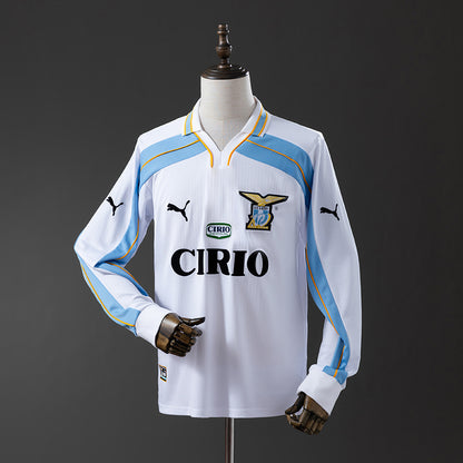 Retro 00-01 Lazio away detail