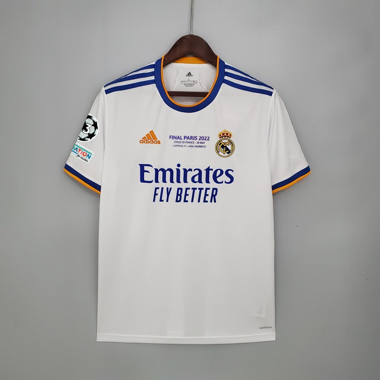 21-22 Real Madrid final version home detail