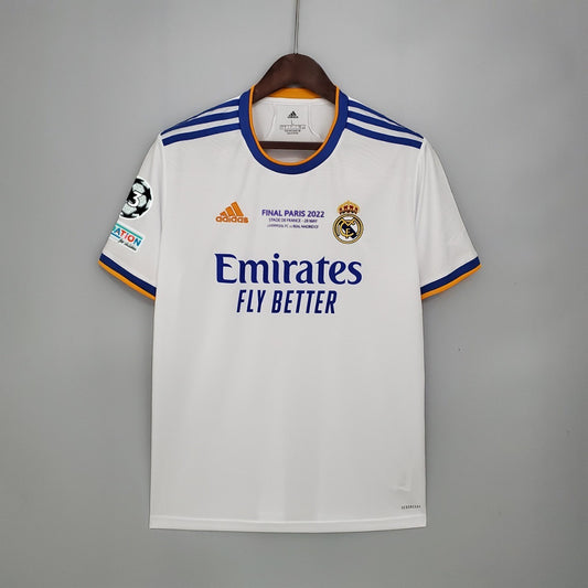 21-22 Real Madrid final version home detail