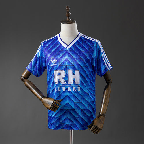 Schalke 04 88-89 Home Retro Jersey detail