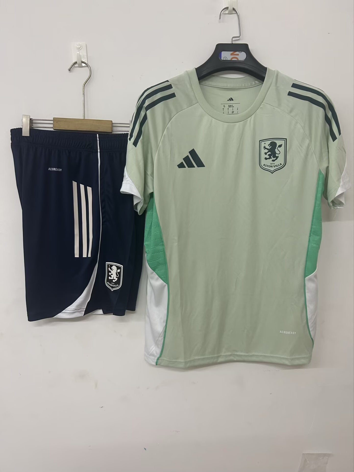 25-26 Aston Villa training jersey light green
