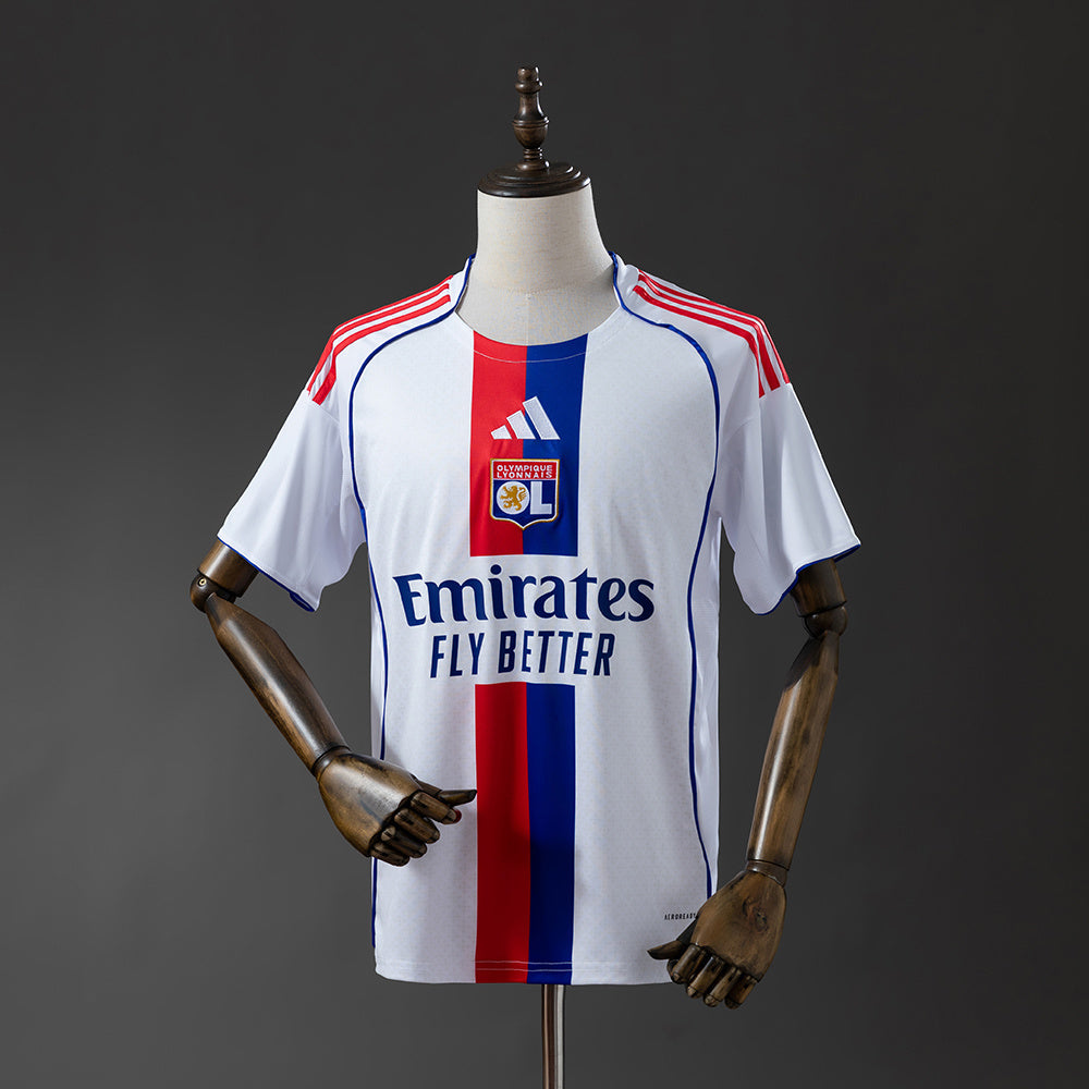 Olympique lyonnais 25-26 Home Jersey detail