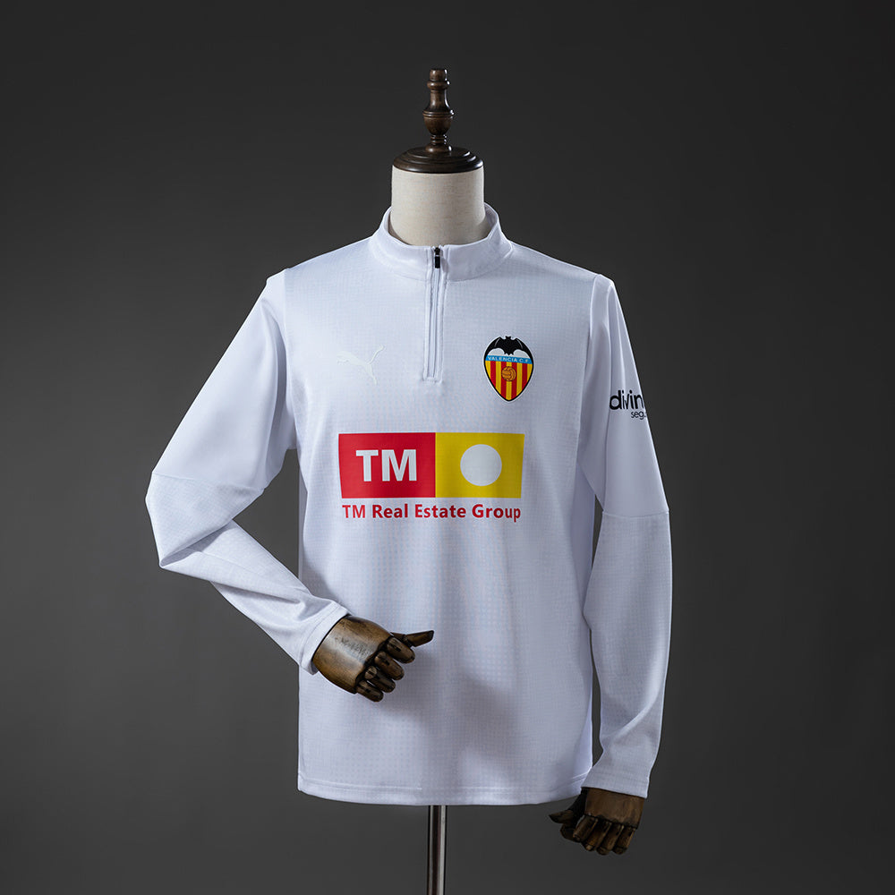 Valencia 25-26 Training Top White