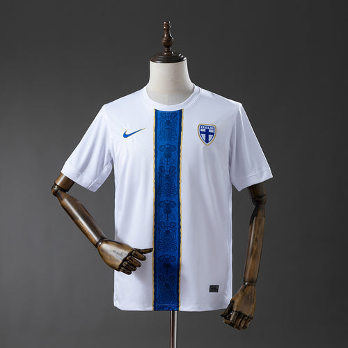 Finland 2026 Home Jersey detail