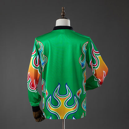 Japan 1998 Retro GK Long Sleeve Jersey detail