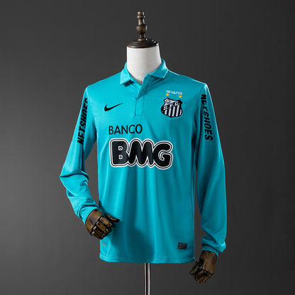 Santos 12-13 Second Away Retro Long Sleeve Jersey detail